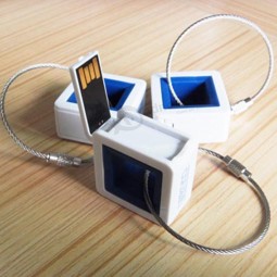 Customized Logo for High Quality Pen Drive Cube USB Flash Drive Square Pen Drive Box USB Disk Rubik′s Cube
