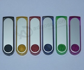 индивидуальный логотип для высококачественной красочной пластиковой прямоугольной флэш-памяти UсB