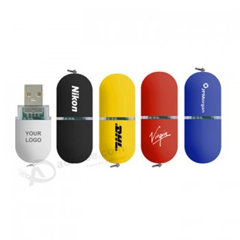Customized Logo for High Quality Hot-Selling Pills Type USB Flash Drive2GB for Promotional Gift