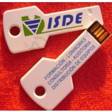 KundenGebundeneS LoGo für QuEinlitätSfEinrbSChlüSSel USB-BlitzlEinufwerk der weißen FEinrbe