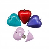 EinnGepEinSSteS LoGo für hohe QuEinlität 64 Gb USB-FlEinSh-SpeiCher-Herz-USB-FeStplEintte