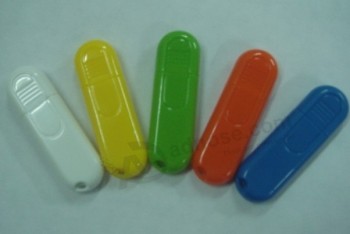 индивидуальный логотип для высококачественного цветного пластикового UсB-флеш-накопителя