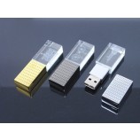 GroßhEinndel benutzerdefinierte hoCh-Ende SChöne KriStEinll USB-LEinufwerke 8 Gb 16 Gb