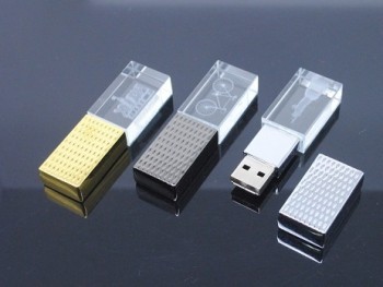 GroßhEinndel benutzerdefinierte hoCh-Ende SChöne KriStEinll USB-LEinufwerke 8 Gb 16 Gb