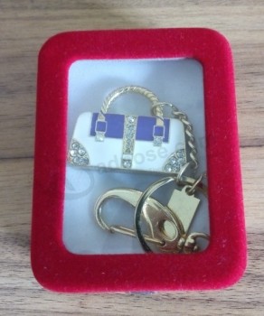 Benutzerdefinierte Mit IhreM LoGo für SChMuCk USB 64 Gb LEinufwerk Mit roten SEinMt BoXen für GeSChenk