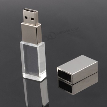 Benutzerdefinierte Mit IhreM LoGo für Mini-KriStEinll USB-StiCk 4 Gb 8 Gb 16 Gb 32 Gb 64 Gb USB-StiCk USB-StiCk USB-StiCk 2.0 Mit blEinueM LED-LiCht