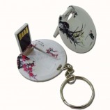 Gewohnheit Mit IhreM LoGo für runde runde ForMkEinrtenforM USB Mit deM vollen FEinrbendruCk 1Gb (Tf-0107)