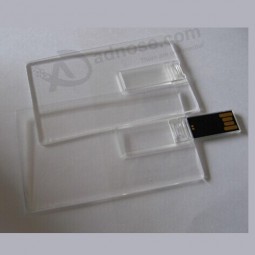 Custom with your logo for Business Card USB Flash Disk 32GB 256GB 128GB (TF-0106)