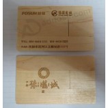 Benutzerdefinierte Mit IhreM LoGo für koStenloSe GrEinvur loGo Holz USB FlEinSh-LEinufwerk 64 Gb