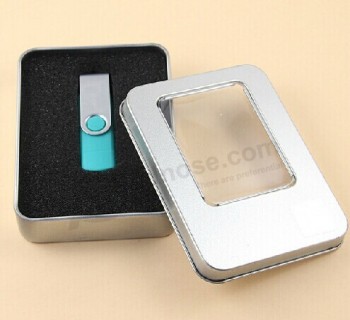Metal Box for Crystal USB Flash Drive for custom with your logo