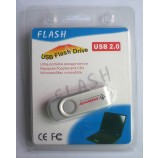 MeMóriUMa flUMaSh USB CoM eMbUMalUMaGeM bliSter (Tf-0368) PUMarUMa o CoStuMe CoM o Seu loGotipo