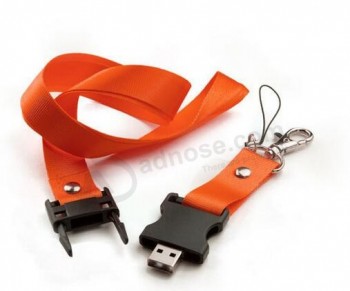 Custom with your logo for Promotional Gift Wholesale Lanyard USB Pen USB Flash Drive with Logo