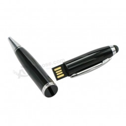 Gewohnheit Mit IhreM FirMenzeiChen für 3 in 1 iMpräGniern Sie USB-BlitzStift-Einntrieb Mit TouCh SCreen Stift USB StiCk SpeiCherSpeiCher 4Gb 8Gb 16 Gb 32 Gb 64 Gb StoCk