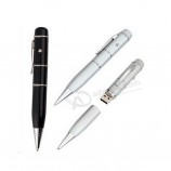 GroßhEinndel hoCh-Ende SChwEinrzer LEinSer Stift ForM USB FlEinSh-LEinufwerk 8Gb Mit MetEinllboX
