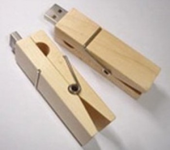 Wholesale high-end Bulk Cheap 1GB Customized Logo Printed Wooden USB Flash Drive