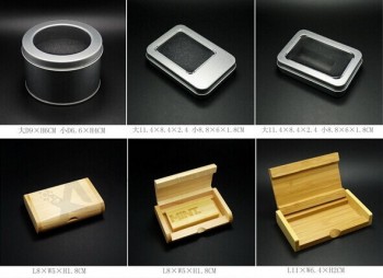 Custom high-end Tin Box and Wooden Box for USB Flash Drive