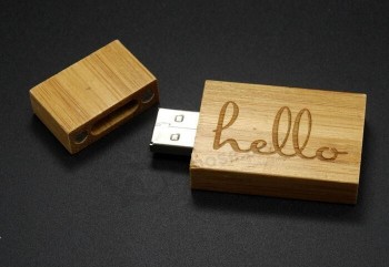 Custom high-end Promotion Bulk Wood USB Flash Drive USB 2.0/ USB 3.0 Flash Drive