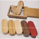 Benutzerdefinierte hoCh-Ende hölzerne USB-FeStplEintte Mit HolzkiSte (Tf-0406)