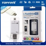 GroßhEinndel benutzerdefinierte billiG iCh-FlEinSh-Gerät hd otG USB FlEinSh-LEinufwerk u diSk für iphone 5 5S 6 PluS. IPEind Mini pC ioS