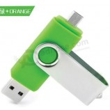 Benutzerdefinierte Mit IhreM LoGo für 1 Gb OTG SChwenk USB-FlEinSh-DiSk WerbeEinrtikel