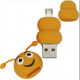 Custom with your logo for Cartoon USB Drive for Smart Phone