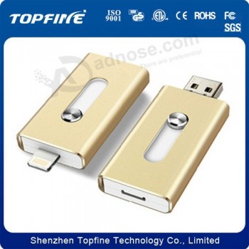 OTG USB Flash Drive for iPhone and iPad for custom with your logo