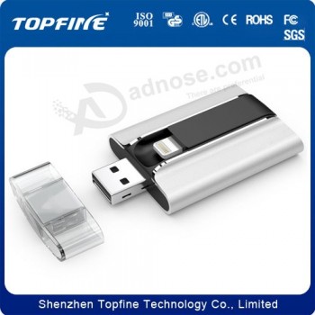 OtG U秒B闪存驱动器8GB 16GB 32GB 64GB用于iphone定制您的徽标