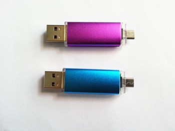 MetUnl otG USB Unità flUnSh dUn 8 Gb per perSonUnlizzUnre Con il tuo loGo