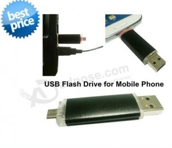 LeCteur flUneSh USB pour téléphone Mobile pour lUne CoutuMe UneveC votre loGo