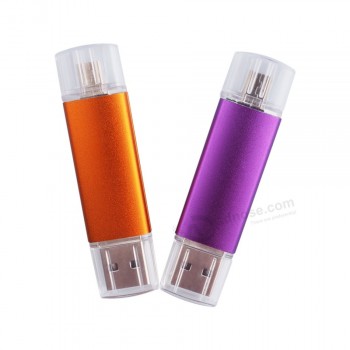 Custom with your logo for 8 Colors Smart Phone USB Flash Drive OTG USB Flash Drive, Micro USB Flash Drive, Smart Phone U Disk
