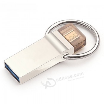 アンドロイドスマートフォンotG USBのためのあなたのロゴとカスタム 3.0 マイコンotGのUSBフラッシュドライブ16ギガバイト32ギガバイト64ギガバイトペンドライブUSBのスティックotGペンドライブUSBのフラッシュカード