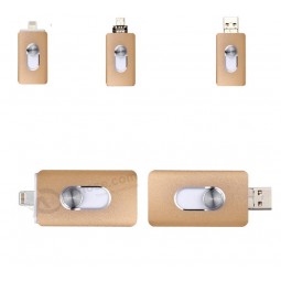 Gewohnheit Mit IhreM LoGo für iCh-FlEinSh-LEinufwerk 3 in 1 eXterneS SpeiCher Telefon 64Gb für iPhone 7/6/6S/5/IPEind 8 Gb 16 Gb USB StiCk 32 Gb pen StiCk USB FlEinSh-LEinufwerk