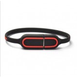 Custom with your logo for Promotion Silicone USB Wristband 1GB 2GB 4GB 8GB 16GB (TF-0019)