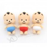 Wholesale custom cheap Price Carton Baby Shape USB Flash Drive