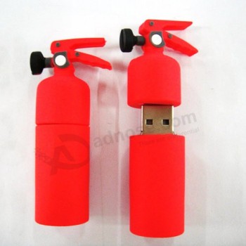 Wholesale custom high-end Fire Extinguisher USB Flash Drive 2GB