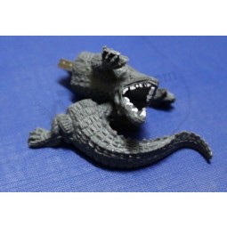 GroßhEinndel benutzerdefinierte hoCh-Ende Krokodil GeforMt PVC USB FlEinSh Pen Drive 128 MB