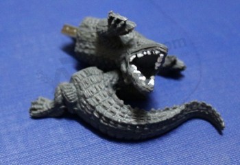 Wholesale custom high-end Crocodile Shaped PVC USB Flash Pen Drive 128MB