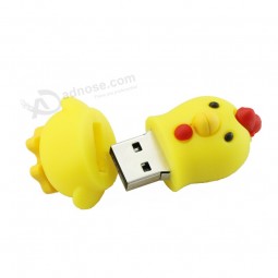 Wholesale custom high-end Chicken USB Flash Drive Cartoon Animal Memory Stick Storage Device Pen Drive 4G8g16g 32g
