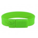 Wholesale custom High Quality Wristband Bracelet USB Pendrives for Promotional Gifts (TF-0201)