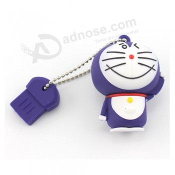 Wholesale custom Cat Shaped Wrist-Band Silicone USB Flash Disk (TF-0921)