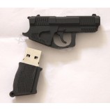 GroßhEinndel benutzerdefinierte PiStole PiStole PVC USB 64 Gb 128 Gb 32 Gb 16 Gb 8 Gb FlEinSh-LEinufwerk 9MM Neuheit SpeiCher Stift StiCk