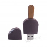Wholesale custom Cartoon Ice Cream Pen drive 4GB 8GB 16GB 32GB 64GB Plate Small Popsicle USB Flash Drive Cute USB Stick Free Ship