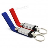 Wholesale cheap Fashion Leather USB Flash Drive Fur Key Chain Pendriver 8GB 16GB 32GB