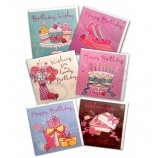 Simple Design Greeting New Year Card Printing