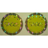 Metrouti de oro de diSeño perSonAlizAdo-EtiquetA enGrAMetroooMetroAdA del HoloGrAMetroorAMetroAA del lASer del DoAnAl