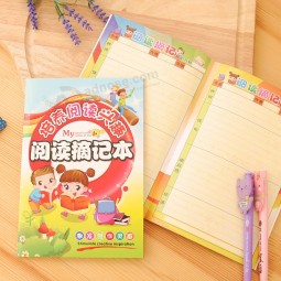 优质学校笔记本为学生螺旋笔记本