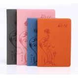 KünStleriSCheS kundenSpezifiSCheS Büro liefert TEinGebuChnotizbuCh, PU-NotizbuCh, lederneS NotizbuCh