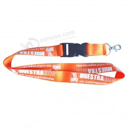 Custom with your logo for Promotion Gift Silkscreen Printed Neck Lanyard for Sale