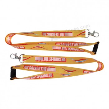 Custom with your logo for China Manufacturer Custom Cheap Polyester Sublimation Lanyard