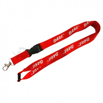 Custom with your logo for 2019 Professional Manufacturer Silk Screen Printing Lanyard